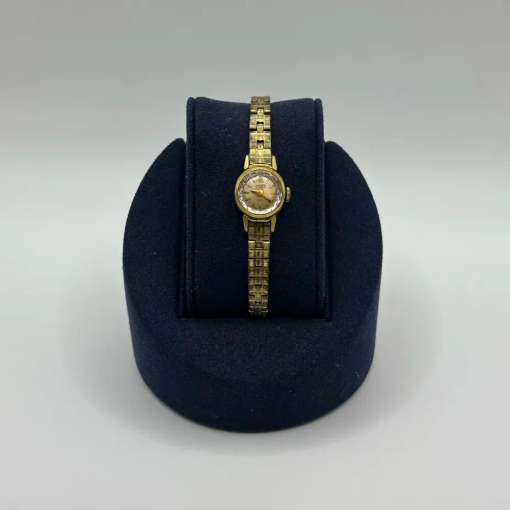 Vintage Rado Swiss 10 Microns Gold Plated Manual Wind Up Watch